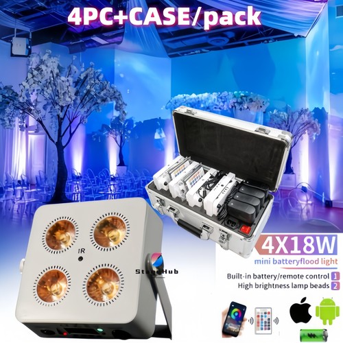 4pc 4x18w 5000mah battery - 4pc/4x18w,